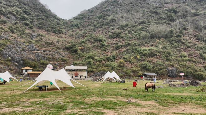 鼓荡冬日露营游受热捧开元棋牌冬游安顺！铜(图2)